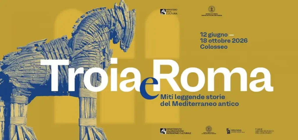 “Troia e Roma. Miti, leggende, storie del Mediterraneo antico”